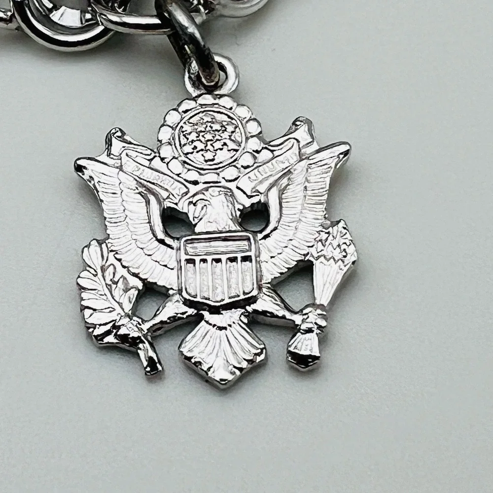 American sterling charm